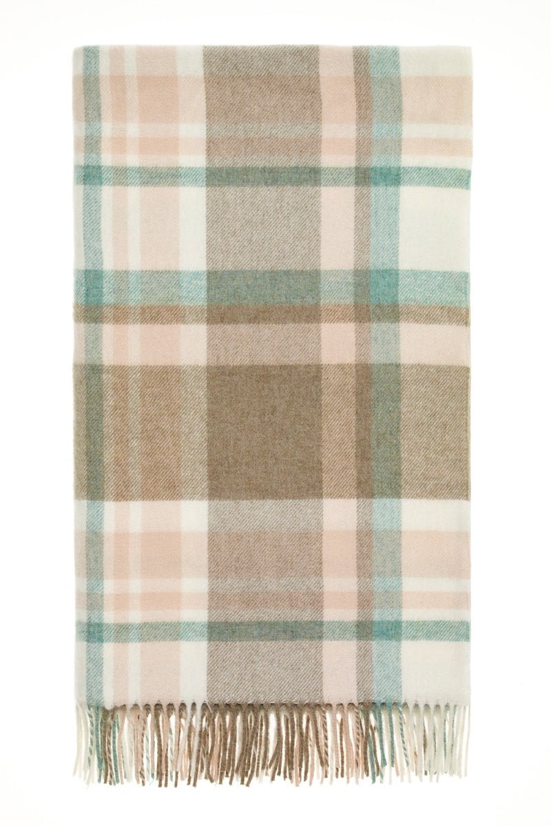 Portree Throw - Natural Rose | Bronte By Moon | Throws &amp; Rugs | Thirty 16 Williamstown