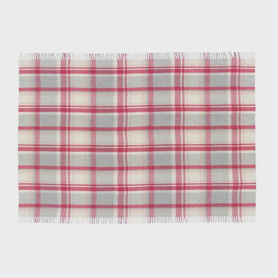 Portree Throw - Pink | Bronte By Moon | Throws & Rugs | Thirty 16 Williamstown
