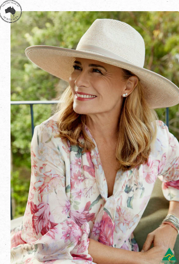 Preston Flexibraid® - Mix Camel | Canopy Bay By Deborah Hutton | Sun Hats | Thirty 16 Williamstown