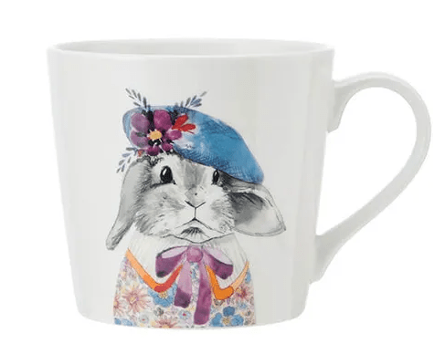 Rabbit Print Mug 380ml | Mikasa X Tipperleyhill | Mugs &amp; Cups | Thirty 16 Williamstown