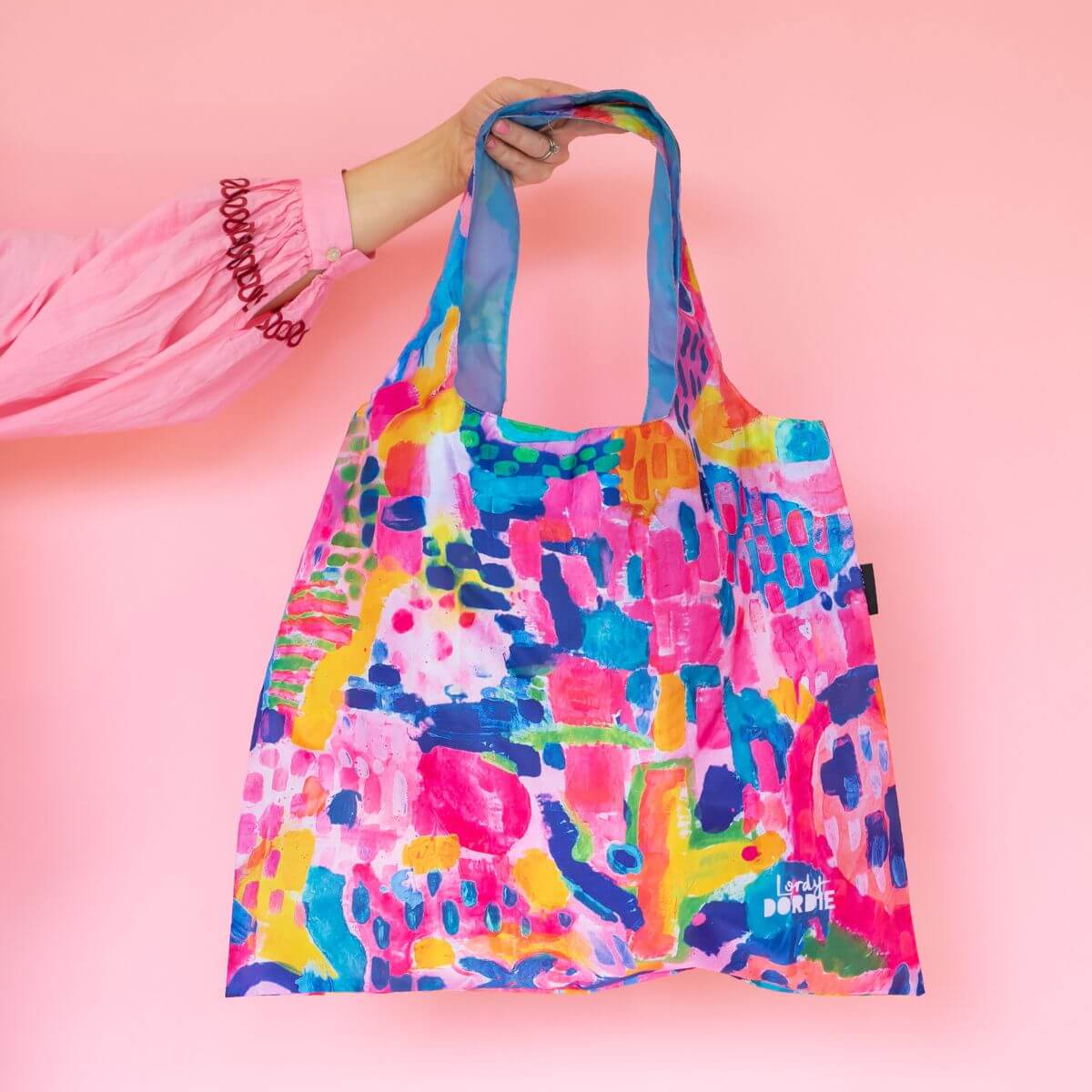 Rainbow Fields  Reusable Shopping Bag