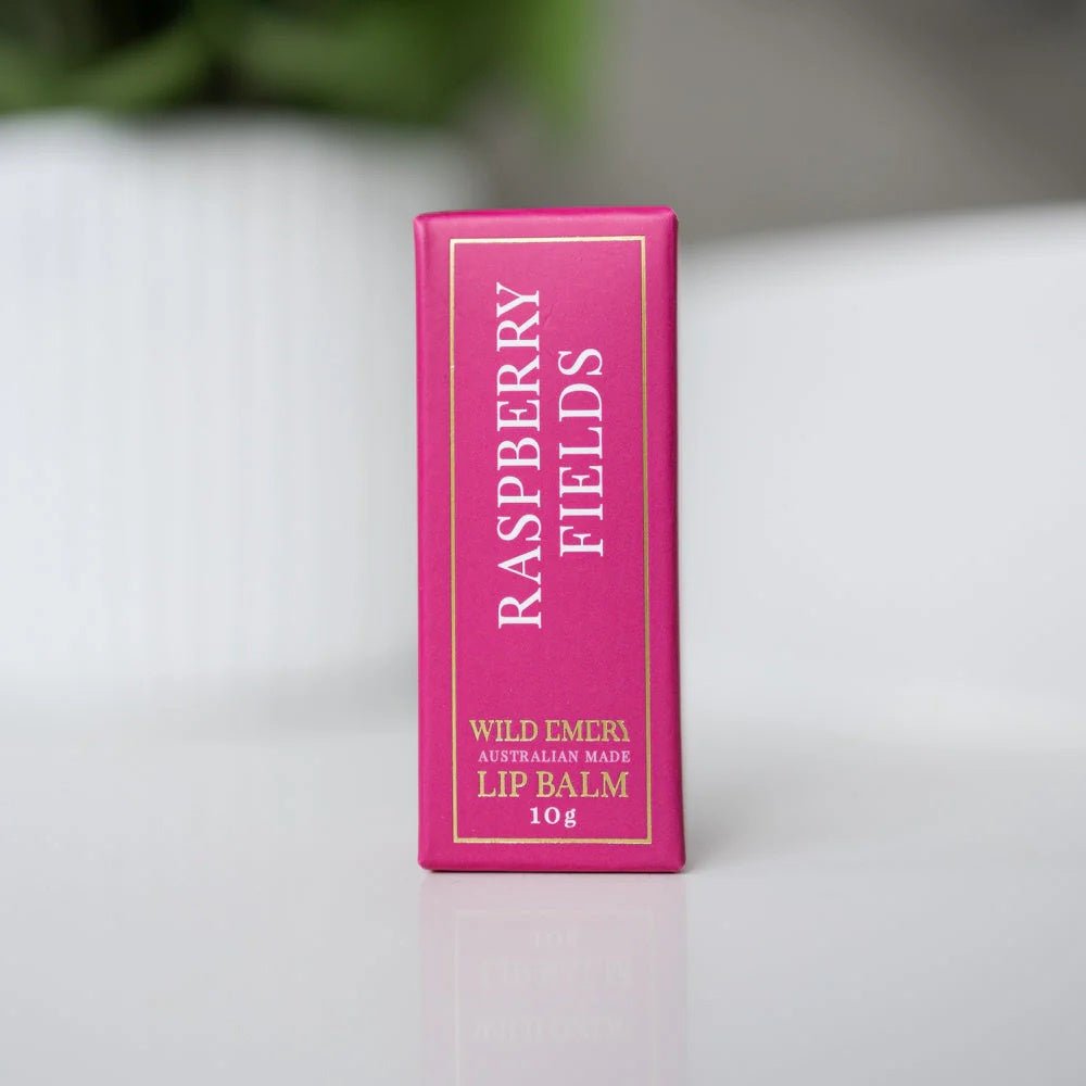 Raspberry Fields Natural Lip Balm | Wild Emery | Beauty | Thirty 16 Williamstown