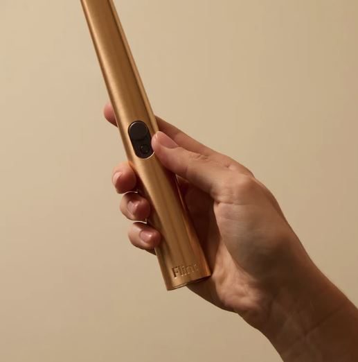 Rechargeable Lighter - Gold | Flint | Accessories | Thirty 16 Williamstown