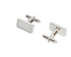 Rectangle Cufflinks - Silver | Van Heusen | Men&#39;s Accessories | Thirty 16 Williamstown