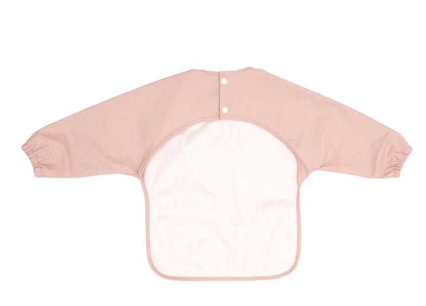 Recycled Long Sleeve Bib - Two Tone Pink | All 4 Ella | Bibs & Bandana Bibs | Thirty 16 Williamstown