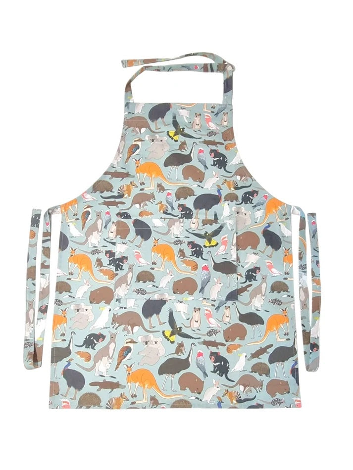 Australian Animals Classic Pattern Apron