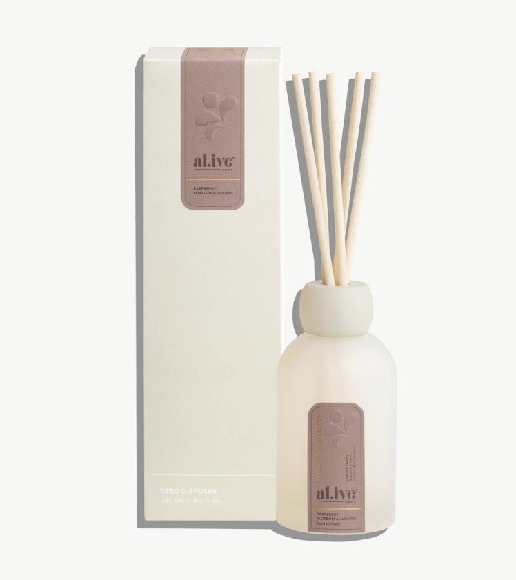 Reed Diffuser - Raspberry Blossom &amp; Juniper | Al.ive Body | Home Fragrances | Thirty 16 Williamstown