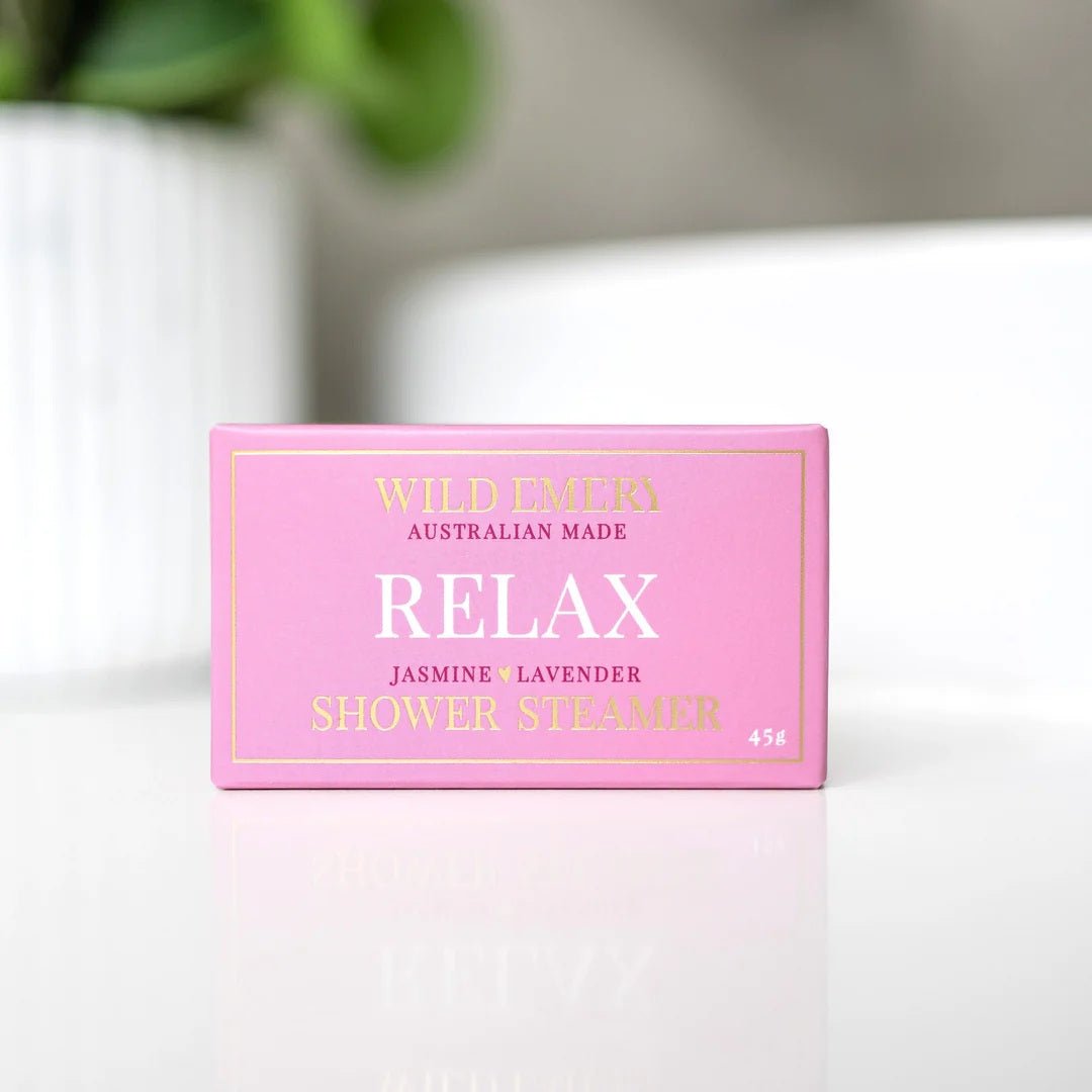 Relax Shower Steamer | Wild Emery | Bath &amp; Body | Thirty 16 Williamstown