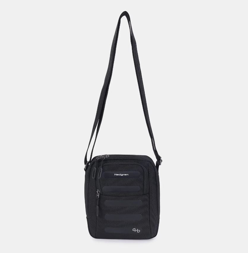 Relax Vertical Crossbody Bag RFID - Black | Hedgren | Travel Bags | Thirty 16 Williamstown