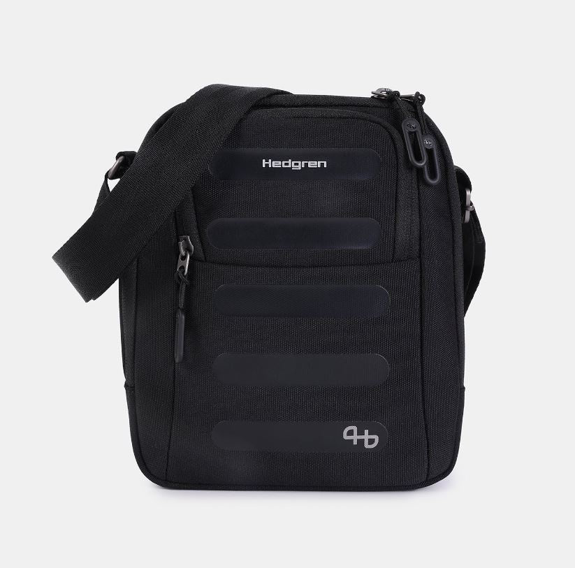 Relax Vertical Crossbody Bag RFID - Black | Hedgren | Travel Bags | Thirty 16 Williamstown