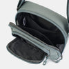 Relax Vertical Crossbody Bag RFID - Grey - Green | Hedgren | Travel Bags | Thirty 16 Williamstown