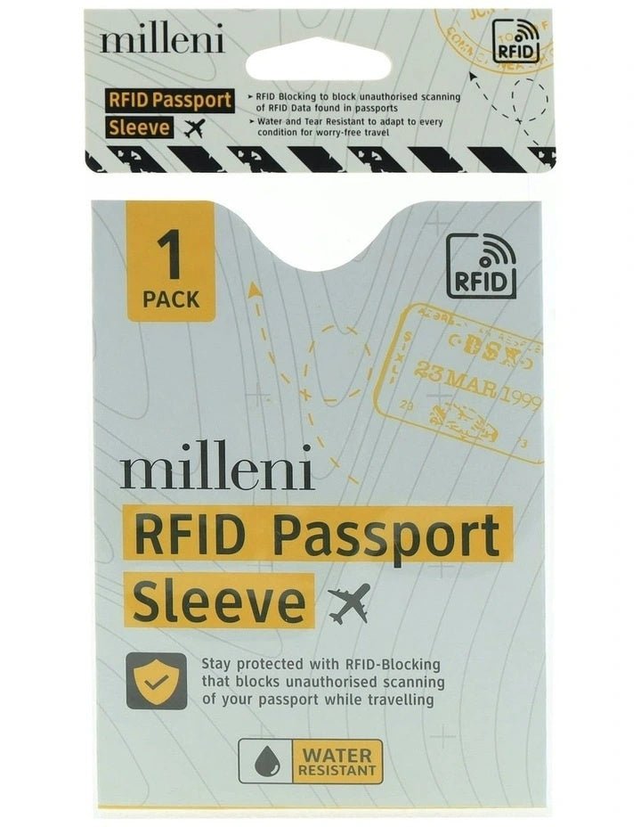 RFID Passport Sleeve | Milleni | Travel Accessories | Thirty 16 Williamstown