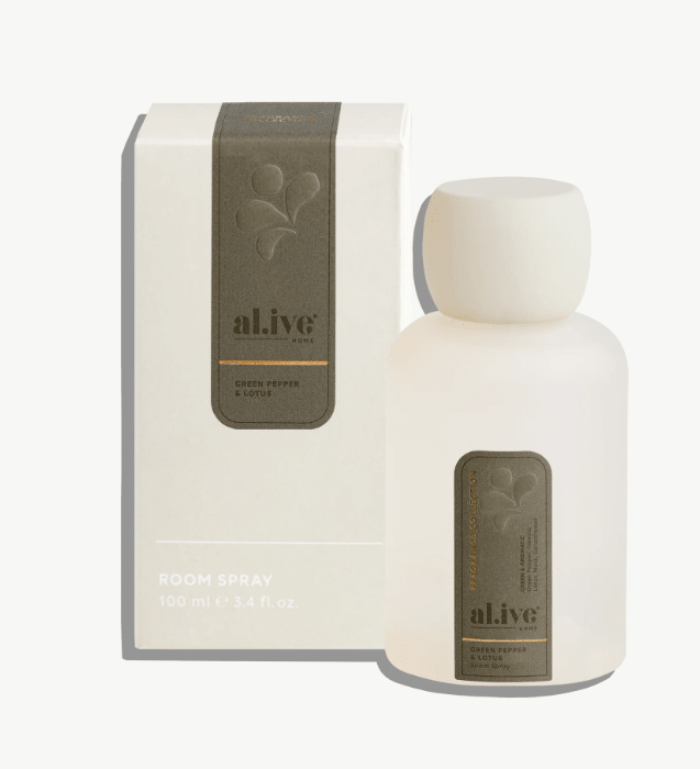 Room Spray - Green Pepper & Lotus | Al.ive Body | Home Fragrances | Thirty 16 Williamstown