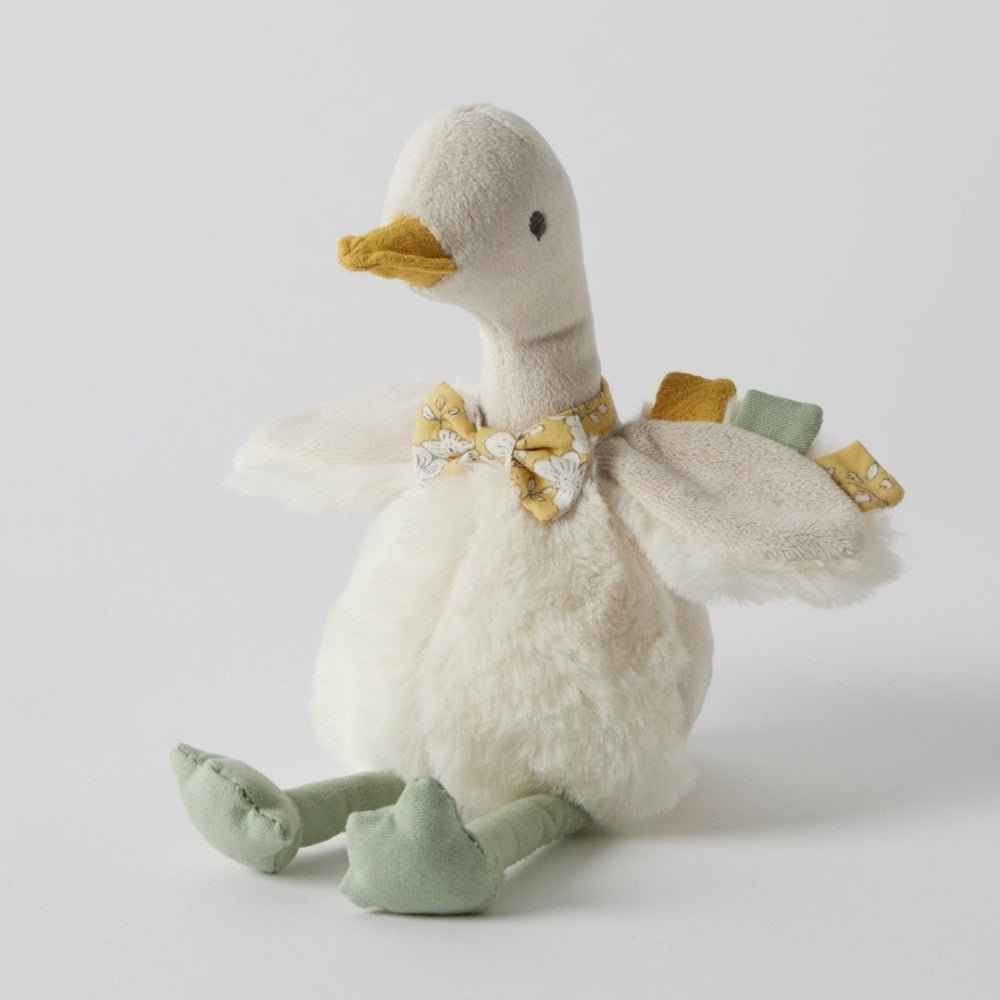 Sadie Goose Rattle | Jiggle & Giggle | Comforters, Teethers & Rattles | Thirty 16 Williamstown