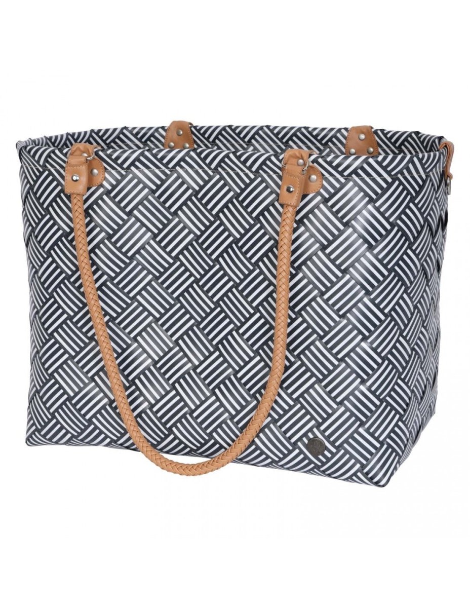 Sainte Maxtime Stripes - Dark Grey Stripe | Handed By | Baskets & Shoppers | Thirty 16 Williamstown