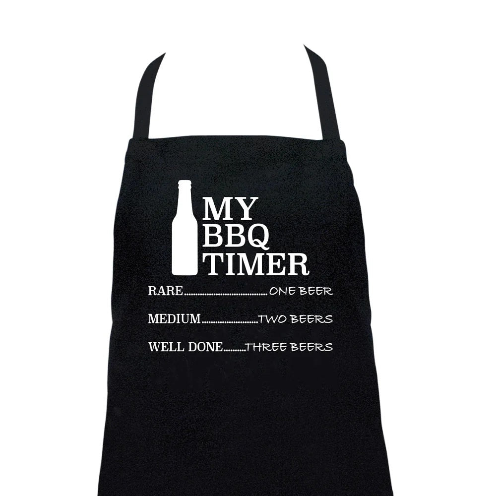 Screen Print Apron - BBQ Timer | Annabel Trends | BBQ Accessories | Thirty 16 Williamstown
