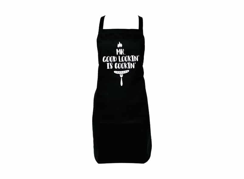 Screen Print Apron - Mr Good Looking | Annabel Trends | BBQ Accessories | Thirty 16 Williamstown