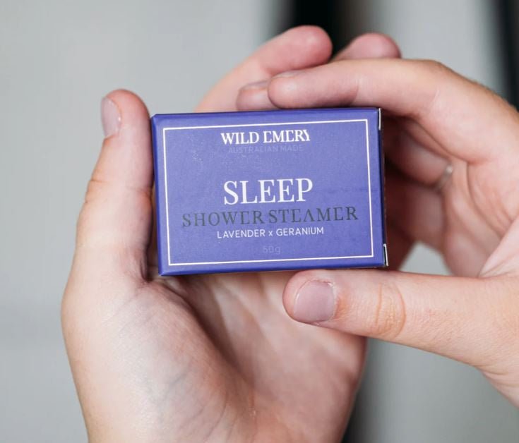 Shower Steamer - Sleep | Wild Emery | Bath &amp; Body | Thirty 16 Williamstown