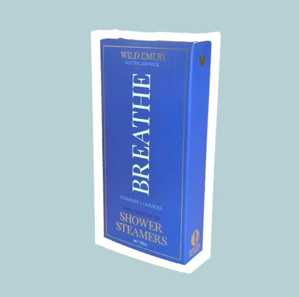 Shower Steamers BREATHE 3 pack - Rosemary & Lavender | Wild Emery | Bath & Body | Thirty 16 Williamstown