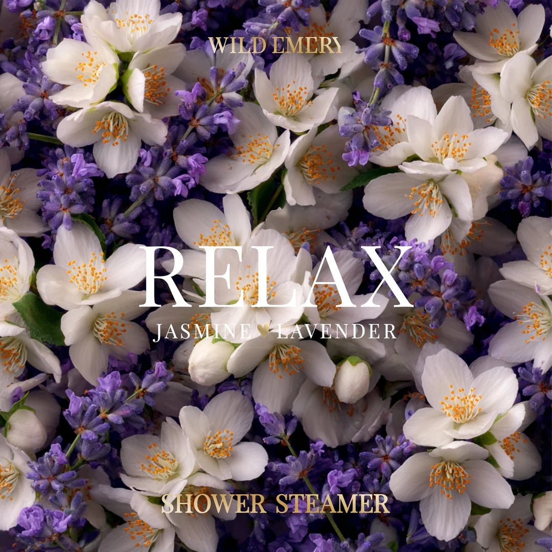 Shower Steamers RELAX 3 pack - Jasmine &amp; Lavender | Wild Emery | Bath &amp; Body | Thirty 16 Williamstown
