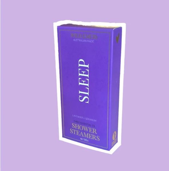 Shower Steamers SLEEP 3 pack - Lavender & Geranium | Wild Emery | Bath & Body | Thirty 16 Williamstown