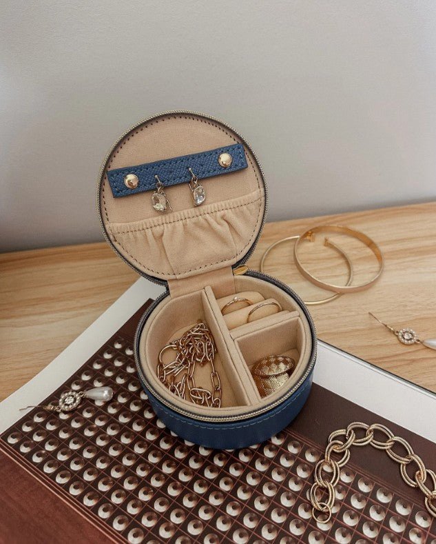 Sisco Jewellery Box - Steel Blue | Louenhide | Accessories | Thirty 16 Williamstown