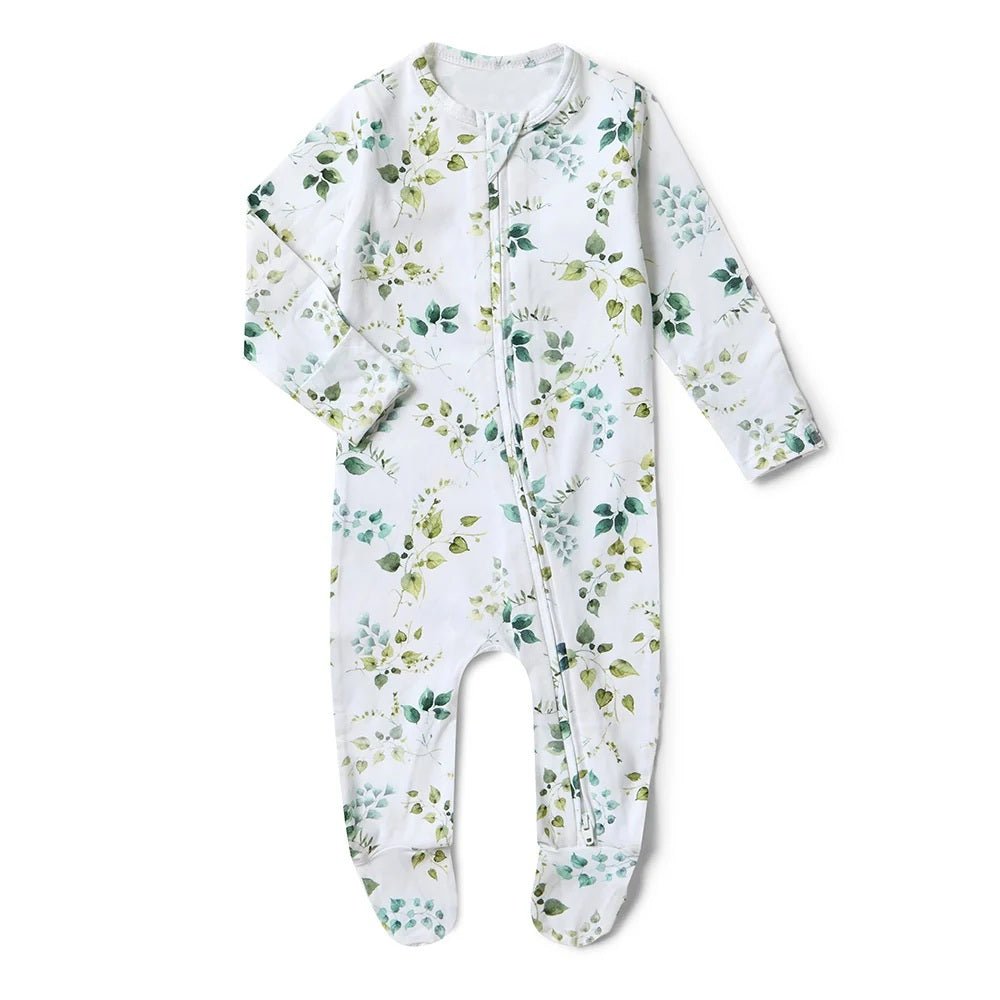 Sleepsuit Zip Footie - Eden | Snuggle Hunny | Baby &amp; Toddler Growsuits &amp; Rompers | Thirty 16 Williamstown