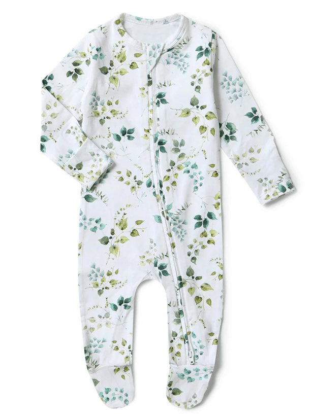 Sleepsuit Zip Footie - Eden | Snuggle Hunny | Baby & Toddler Growsuits & Rompers | Thirty 16 Williamstown