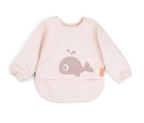 Sleeved Pocket Bib - Wally Powder | Done By Deer | Children&#39;s Dinnerware | Thirty 16 Williamstown