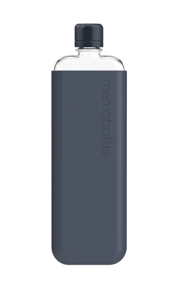 Slim Memobottle With Silicone Sleeve - Midnight Blue | Memobottle | Drink Bottles | Thirty 16 Williamstown