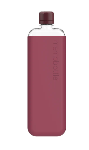 Slim Memobottle With Silicone Sleeve - Wild Plum | Memobottle | Drink Bottles | Thirty 16 Williamstown