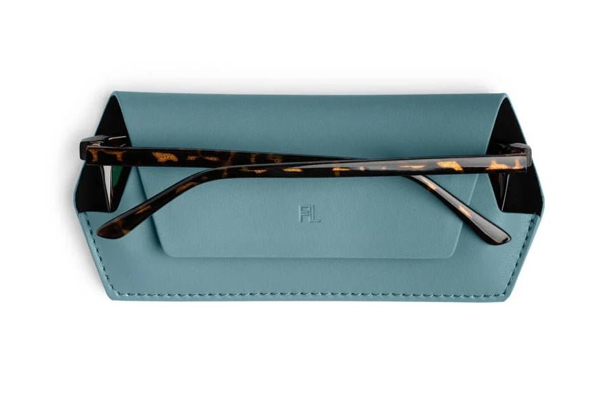 Slimline Glasses Case - Teal | Fox and Leo | Women's Accessories | Thirty 16 Williamstown