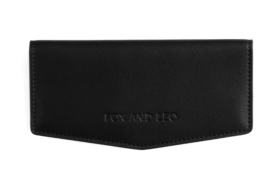 Slimline Wallet - Black | Fox and Leo | Coin Purses & Wallets | Thirty 16 Williamstown