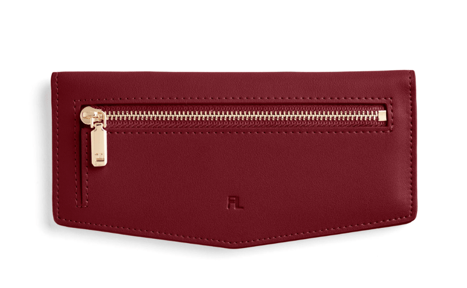 Slimline Wallet - Burgundy | Fox and Leo | Coin Purses &amp; Wallets | Thirty 16 Williamstown