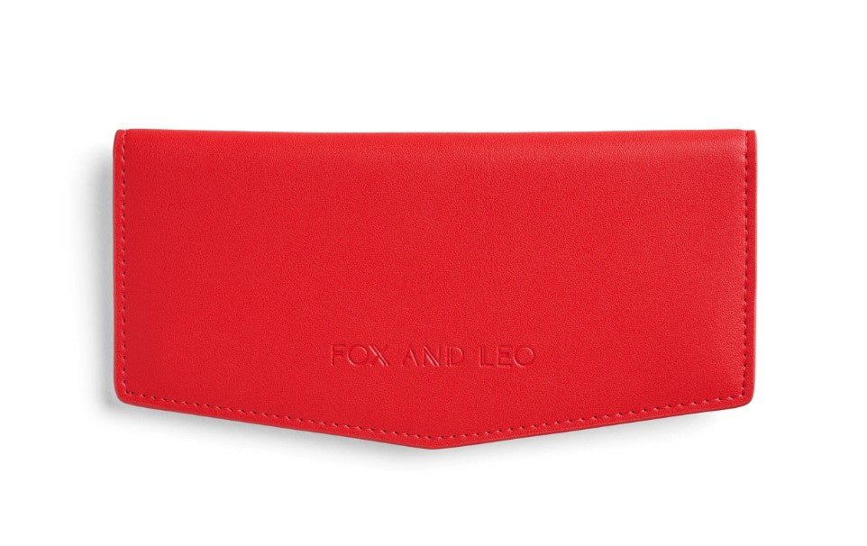 Slimline Wallet - Red | Fox and Leo | Coin Purses &amp; Wallets | Thirty 16 Williamstown