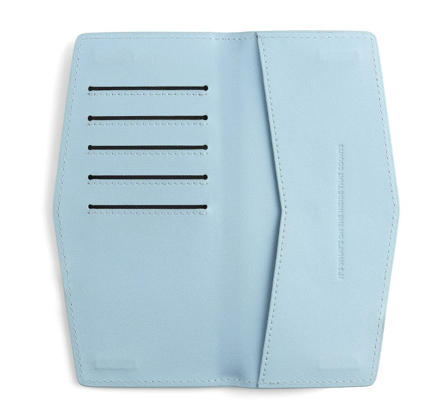 Slimline Wallet - Sky Blue | Fox and Leo | Coin Purses &amp; Wallets | Thirty 16 Williamstown