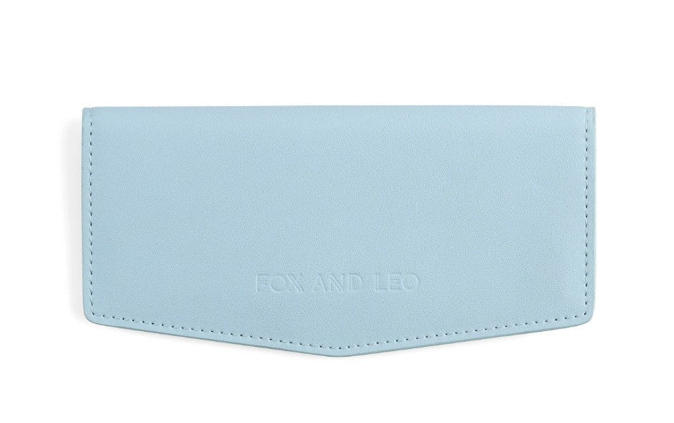 Slimline Wallet - Sky Blue | Fox and Leo | Coin Purses &amp; Wallets | Thirty 16 Williamstown