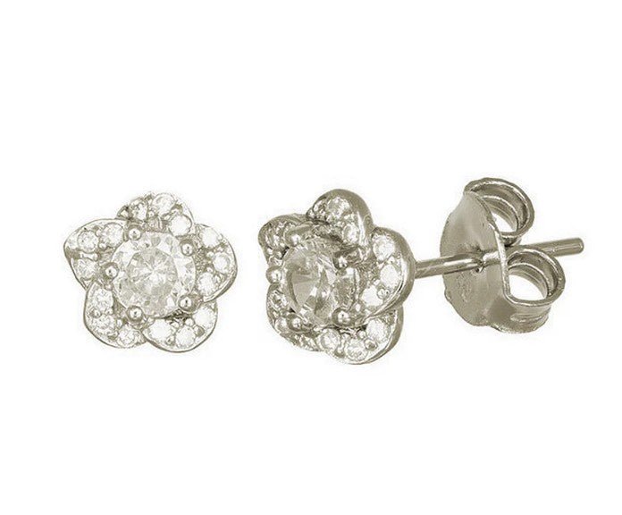 Small Flower Stud Earrings | Valentina | Jewellery | Thirty 16 Williamstown