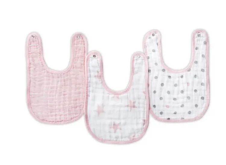 Snap Bibs 3 Pack - Doll | Aden+Anais | Bibs & Bandana Bibs | Thirty 16 Williamstown