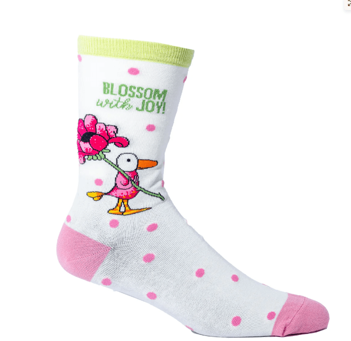 Socks 6 - 10 - 'Blossom With Joy' | Twigseeds | Socks For Her | Thirty 16 Williamstown