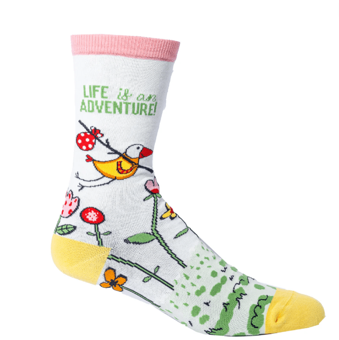 Socks 6 - 10 - 'Life Is An Adventure' | Twigseeds | Socks For Her | Thirty 16 Williamstown
