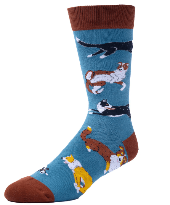 Socks 8 - 12 - Border Collie "Ya Herd" | Spencer Flynn | Socks For Him | Thirty 16 Williamstown