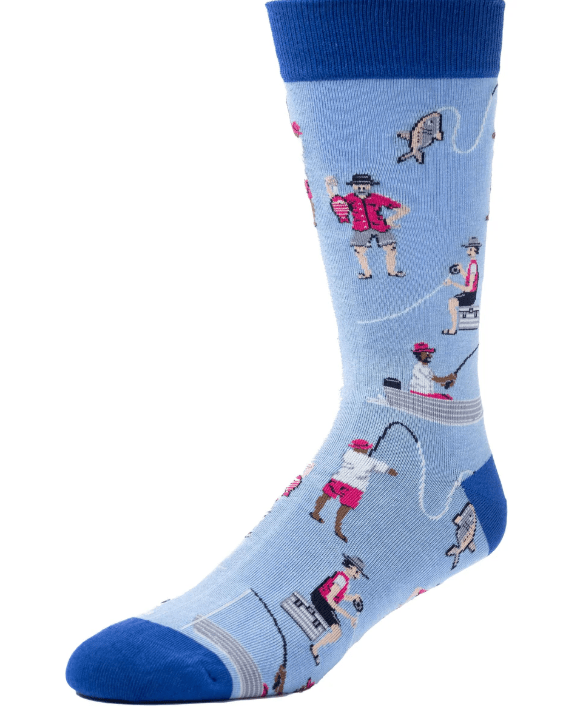 Socks 8 - 12 - Fishing " For A Fisherman's Foot" | Spencer Flynn | Socks For Him | Thirty 16 Williamstown