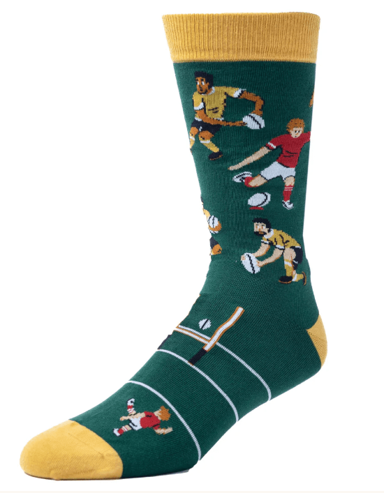 Socks 8 - 12 - NRL Rugged Rugby | Spencer Flynn | Socks For Him | Thirty 16 Williamstown