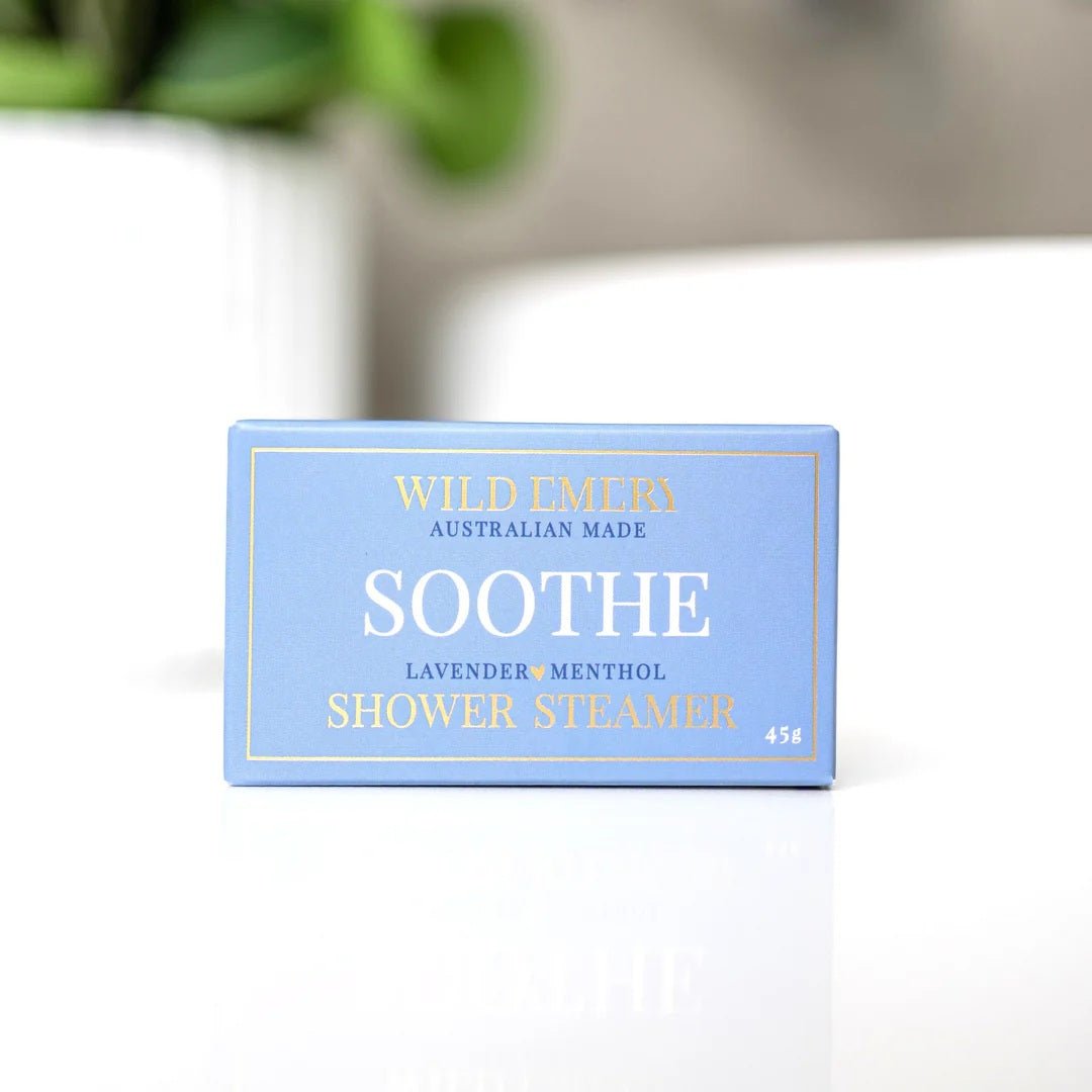 Soothe Shower Steamer | Wild Emery | Bath &amp; Body | Thirty 16 Williamstown