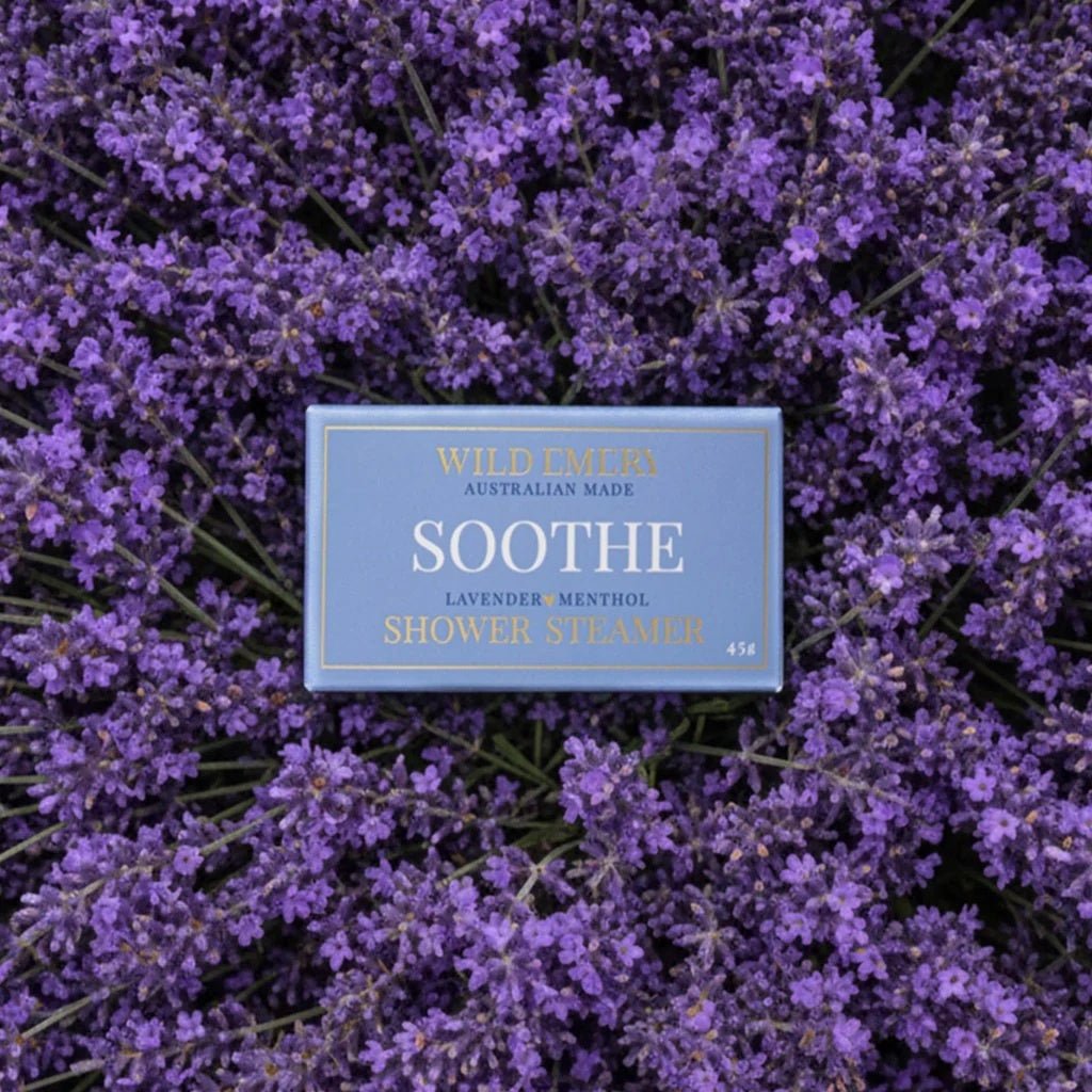 Soothe Shower Steamer | Wild Emery | Bath & Body | Thirty 16 Williamstown