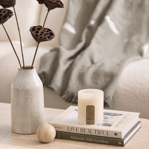 Soy Candle - Green Pepper &amp; Lotus | Al.ive Body | Home Fragrances | Thirty 16 Williamstown