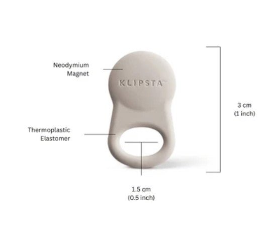 Spex Magnetic Glasses Clips 2 Pack - Stone | Klipsta | Sun Hats &amp; Sunglasses | Thirty 16 Williamstown