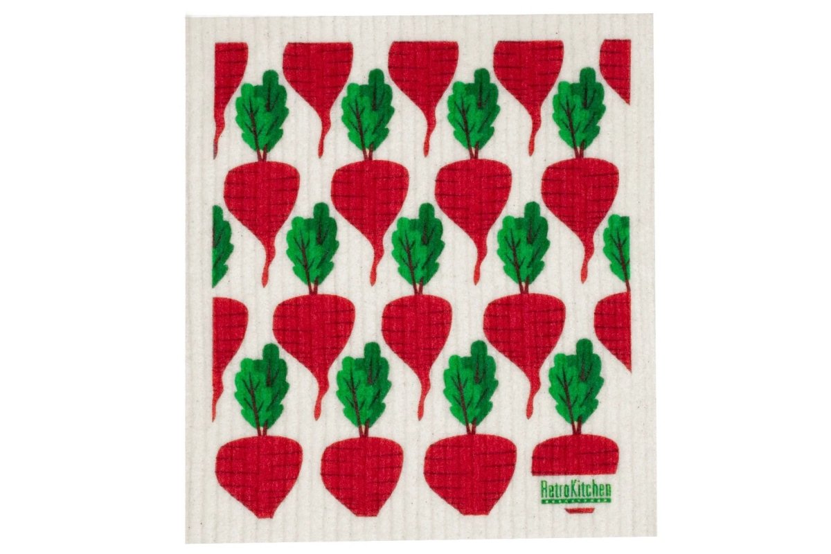 Sponge Cloth - Beetroots | Retro Kitchen | At The Sink | Thirty 16 Williamstown