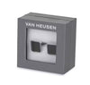 Square Cufflinks - Silver/Black | Van Heusen | Men&#39;s Accessories | Thirty 16 Williamstown